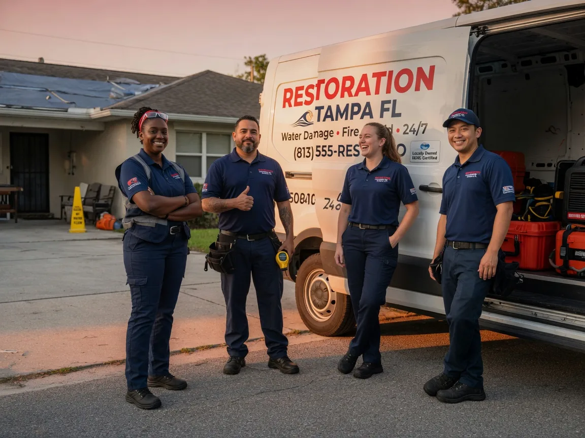 Water Damage Restoration company in Utica, OH
