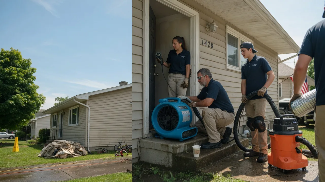 Water Damage Restoration in Utica, OH near me